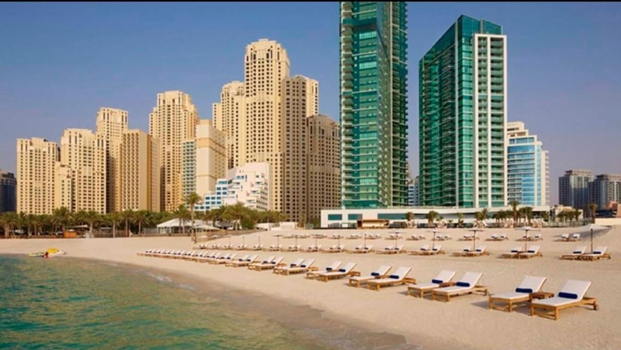 Stunning 5* 4Br-Oceanfront-Apartment Dubai Buitenkant foto