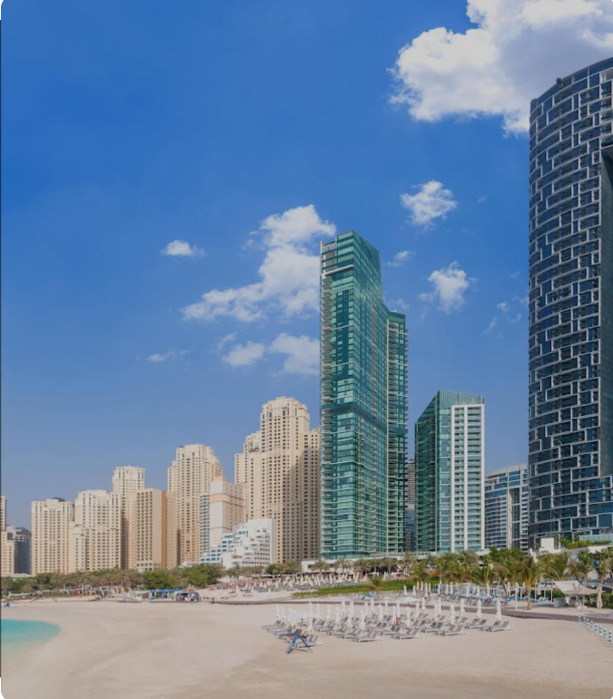 Stunning 5* 4Br-Oceanfront-Apartment Dubai Buitenkant foto