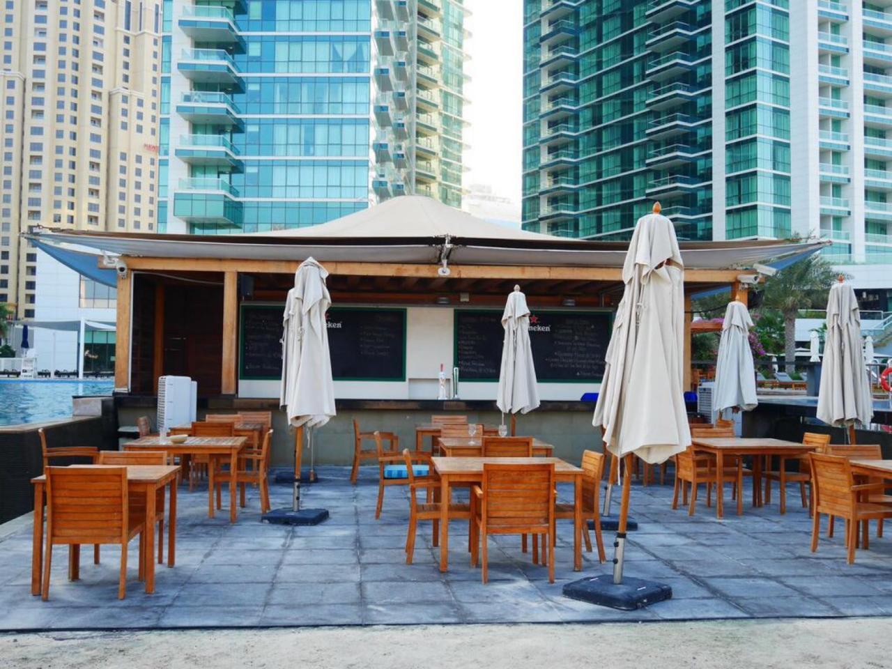 Stunning 5* 4Br-Oceanfront-Apartment Dubai Buitenkant foto