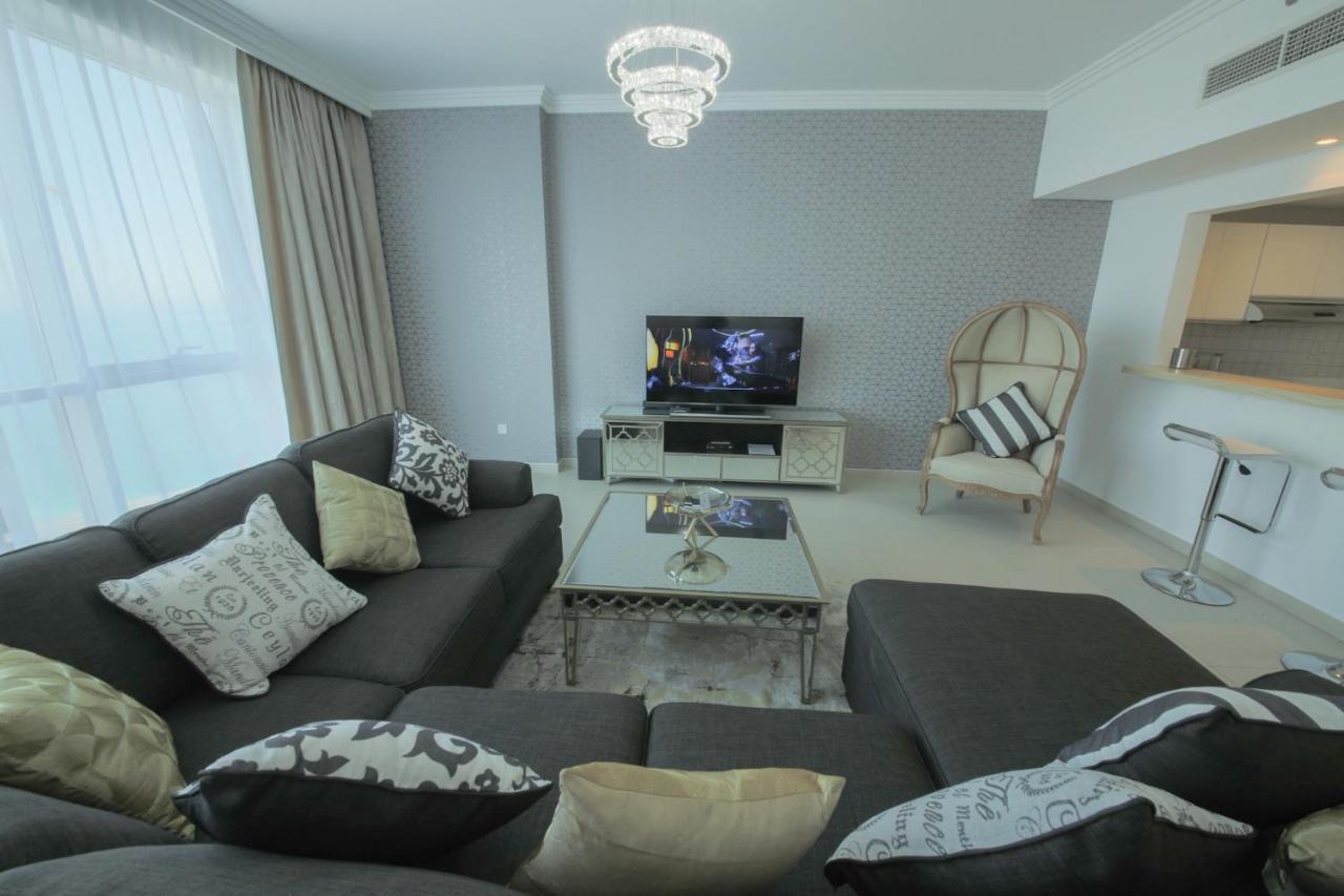 Stunning 5* 4Br-Oceanfront-Apartment Dubai Buitenkant foto